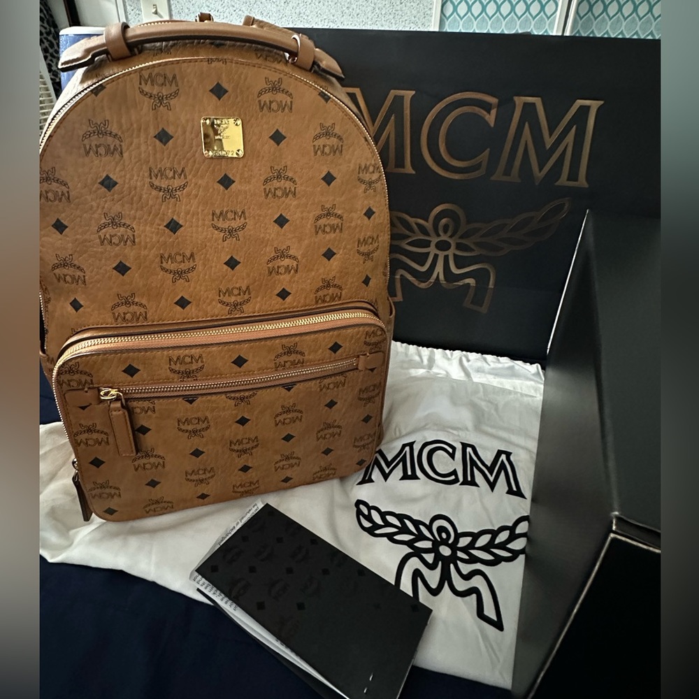 MCM Stark Backpack in Visetos